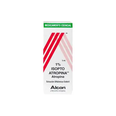Isopto Atropina 1 % gotas oftálmicas, frasco de 5 ml