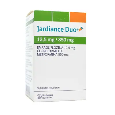 Jardiance Duo 12.5/850 mg x 60 tabletas