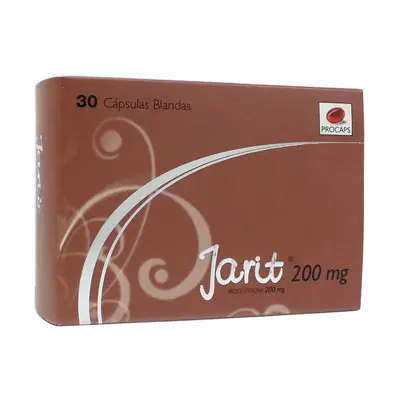 Jarit cápsulas blandas 200 mg, caja x 30 unidades