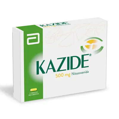 Kazide tabletas 500 mg, caja x 6 unidades