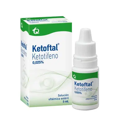 Ketoftal MK gotas oftálmicas frasco 5 ml