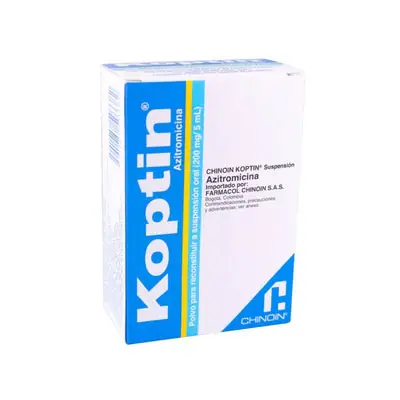 Koptin suspensión 200 mg/5 ml polvo para reconstituir
