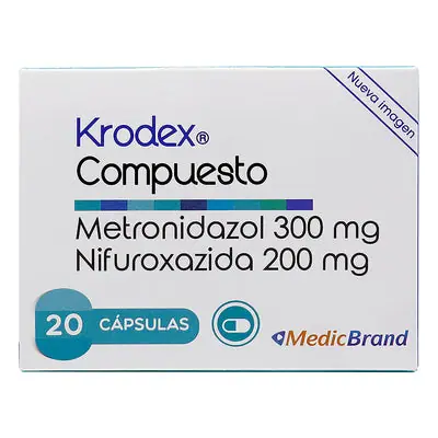 Krodex Compuesto cápsulas caja x 20 unidades
