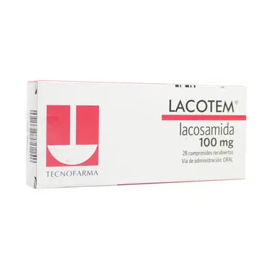 Lacotem 100 mg cápsulas, caja x 28 unidades
