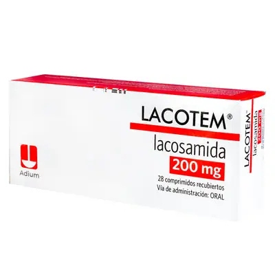 Lacotem 200 mg cápsulas, caja x 28 unidades