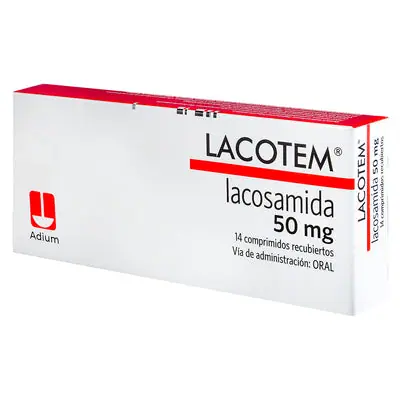 Lacotem 50 mg cápsulas, caja x 14 unidades