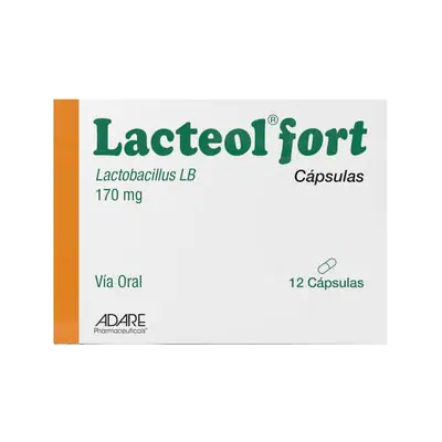 Lacteol Fort cápsulas 170 mg caja x 12 unidades