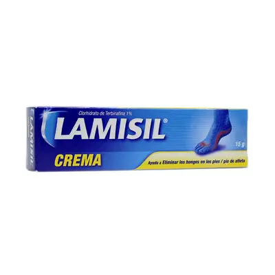Lamisil crema 1 % caja 15 g