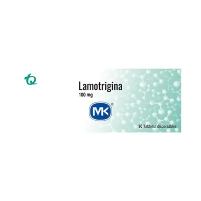 Lamotrigina Mk tabletas 100 mg caja x 30 unidades
