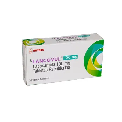 Lancovul (lacosamida) tabletas 100 mg caja x 30 unidades