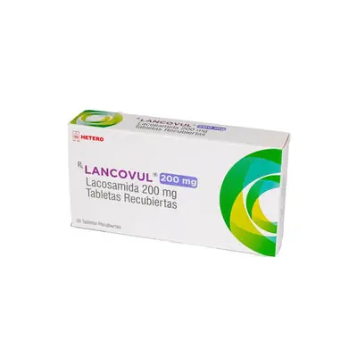 Lancovul (lacosamida) tabletas 200 mg caja x 30 unidades