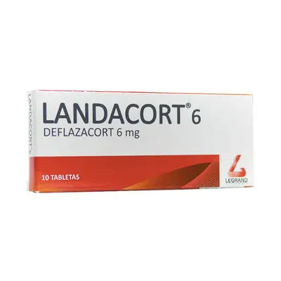 Landacort tabletas 6 mg caja x 10 unidades