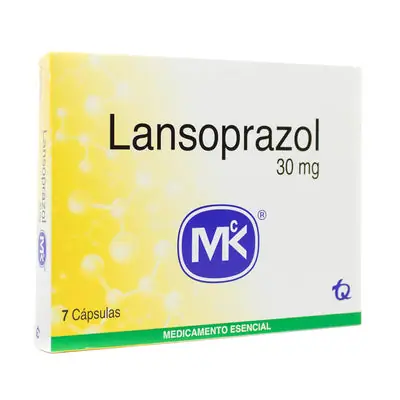 Lansoprazol 30 mg caja x 7 cápsulas MK