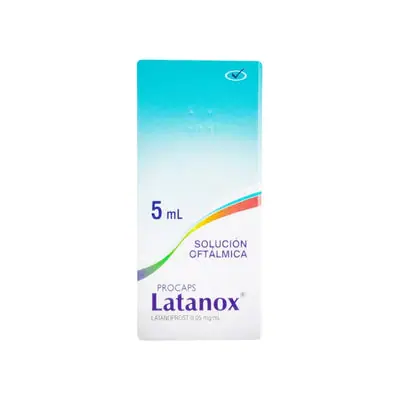 Latanox gotas oftálmicas 0.05 mg/ml, frasco de 5 ml