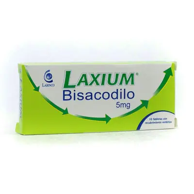 Laxium tabletas 5 mg caja x 10 unidades