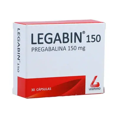 Legabin cápsulas 150 mg caja x 30 unidades