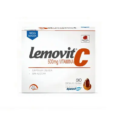 Lemovit Cbg cápsulas 500 mg, caja x 30 unidades