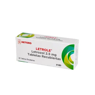 Letrole (letrozol) tabletas 2.5 mg caja x 30 unidades