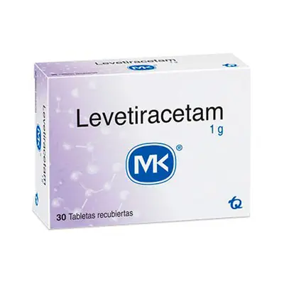 Levetiracetam 1 g caja x 30 tabletas MK