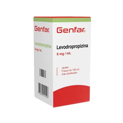 Levodropropizina Genfar jarabe 6 mg/ml, frasco x 120 ml