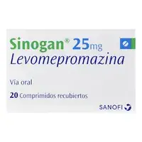 Levomepromazina 25 mg tabletas, caja x 20 tabletas