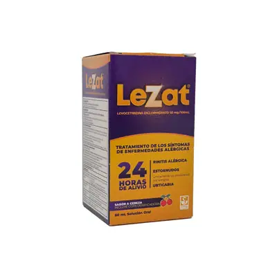 Lezat Solución Oral 50 mg/100 ml Cereza frasco 60 ml
