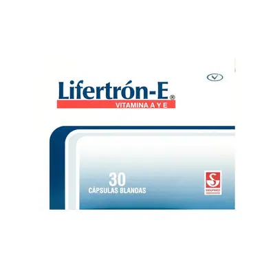 Lifertron-e cápsulas caja x 30 unidades