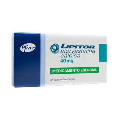 Lipitor 40 mg tabletas, caja x 30 unidades