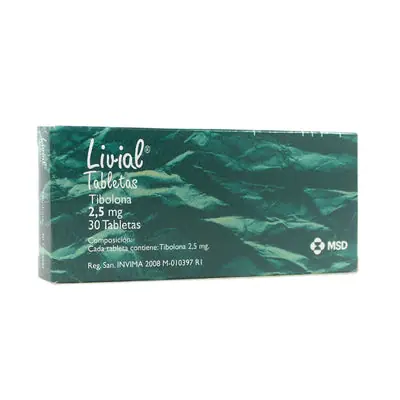 Livial tabletas 2,5 mg, caja x 30 unidades