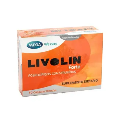 Livolin Forte cápsulas blandas, caja x 30 unidades