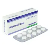 Losartán 100 mg caja x 30 tabletas Tensofar