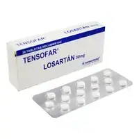 Losartán 50 mg caja x 30 tabletas Tensofar