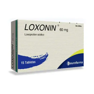Loxonin tabletas 60 mg caja x 15 unidades