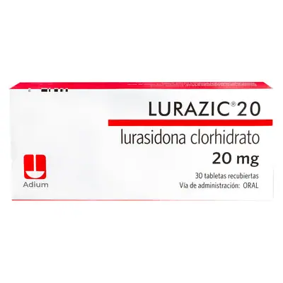 Lurazic 20 mg tabletas recubiertas, caja x 30 unidades