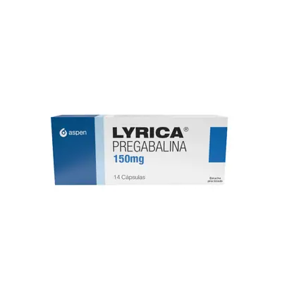 Lyrica 150 mg cápsulas, caja x 14 unidades