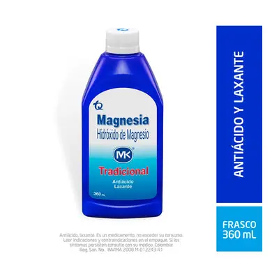 Magnesia MK suspensión frasco 360 ml