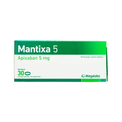 Mantixa tabletas 5 mg, caja x 30 unidades
