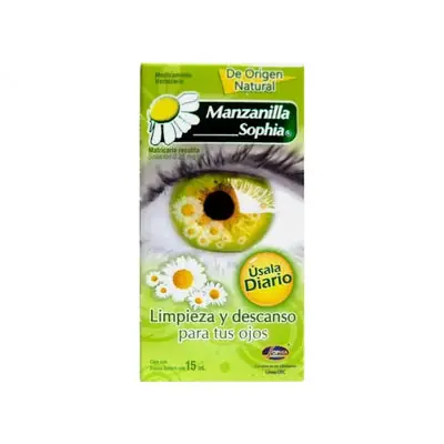 Manzanilla gotas oftálmicas caja 15 ml