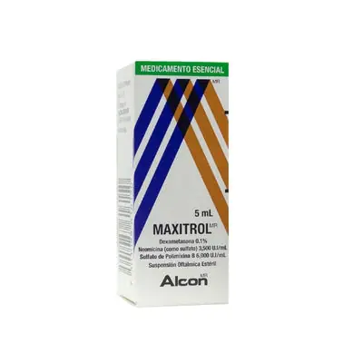Maxitrol gotas oftálmicas, caja 5 ml