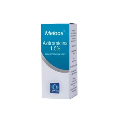 Meibos gotas oftálmicas 1.5 % caja 3 ml