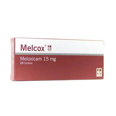 Melcox tabletas 15 mg caja x 10 unidades