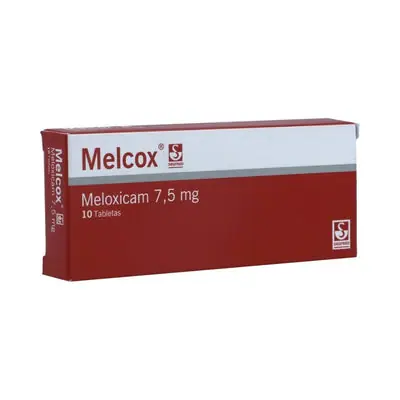 Melcox tabletas 7.5 mg caja x 10 unidades