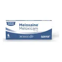 Meloxaine meloxicam 7,5 mg caja x 10 tabletas