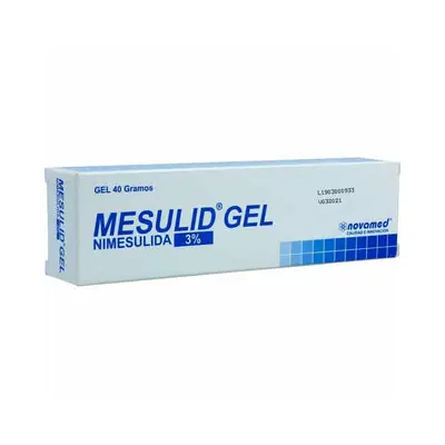 Mesulid gel 3% tubo x 40 g