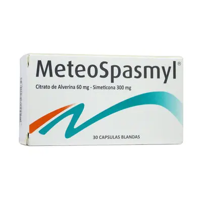 Meteospasmyl cápsulas blandas, caja x 30 cápsulas blandas
