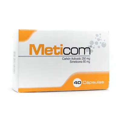 Meticom cápsulas, caja x 40 unidades (Nevox Farma)