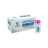 Metilprednisolona 500 mg solución inyectable, vial x 1