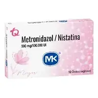 Metronidazol + nistatina caja x 10 óvulos MK