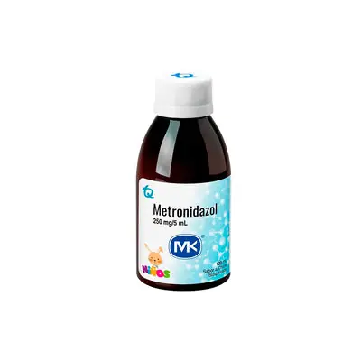 Metronidazol 250 mg frasco de 120 ml Ecar