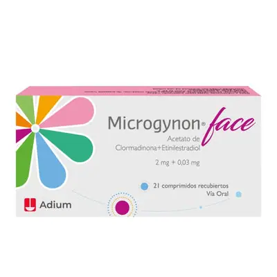 Microgynon Face 2/0.03 mg comprimidos, caja x 21 unidades